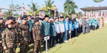 LDII Pendalian IV Koto Ikuti Upacara HUT RI, Perkuat Sinergi dengan Pemerintah