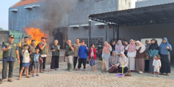 LDII Bandar Kidul Gelar Kerja Bakti di Lingkungan Pesantren