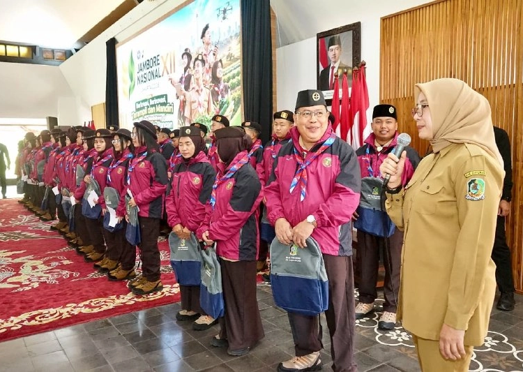 Pemuda LDII Banyuwangi Jadi Pembina Kontingen Jamnas Pramuka ke-12