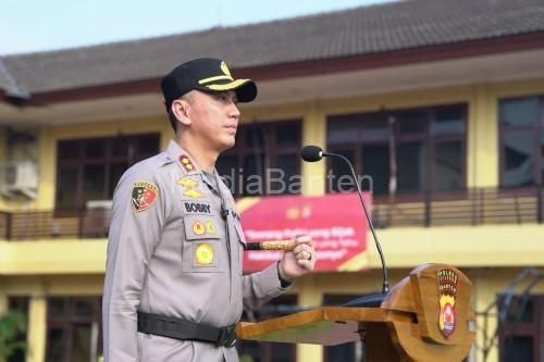 Polres Cilegon Undang Senkom Mitra Polri dalam Apel Besar “Sabuk Kambtibmas”