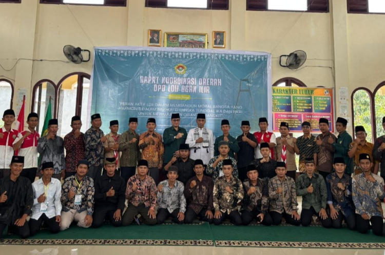 LDII Tanjung Raja Barat Jadi Tuan Rumah Rakorda DPD LDII Ogan Ilir