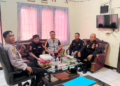 Senkom Abung Surakarta Audiensi dengan Kapolsek, Perkuat Kemitraan Kamtibmas