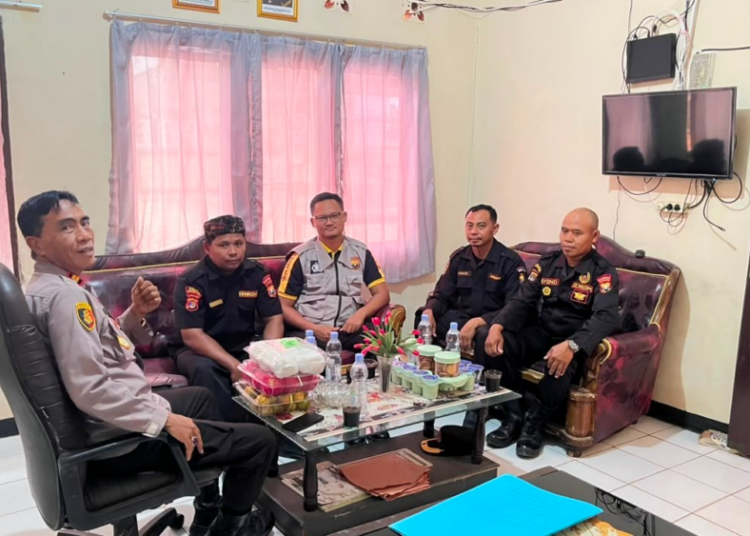 Senkom Abung Surakarta Audiensi dengan Kapolsek, Perkuat Kemitraan Kamtibmas