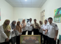 PAC LDII Seri Dalam Terima Bantuan Jam Digital dari Dinkesra
