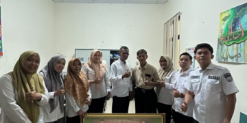 PAC LDII Seri Dalam Terima Bantuan Jam Digital dari Dinkesra