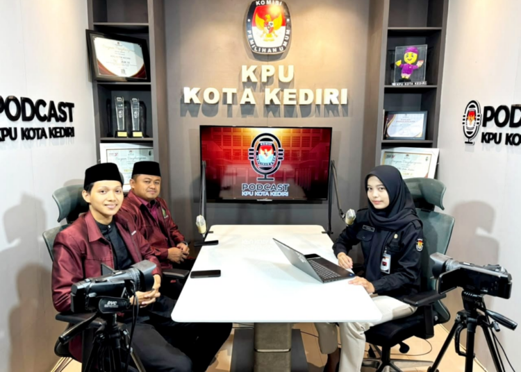 Hadir di Podcast KPU Kota Kediri, Pemuda LDII Bicara Demokrasi, Kepemimpinan, dan Literasi Digital