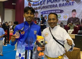 Atlet Persinas ASAD Pasbar, Raih Medali Perunggu Pada Porprov XVI Sumbar