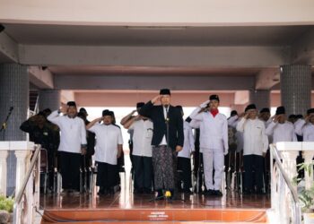 Momen Upacara HSN di Ponpes Wali Barokah Kota Kediri, Berikut Pesan untuk Santri