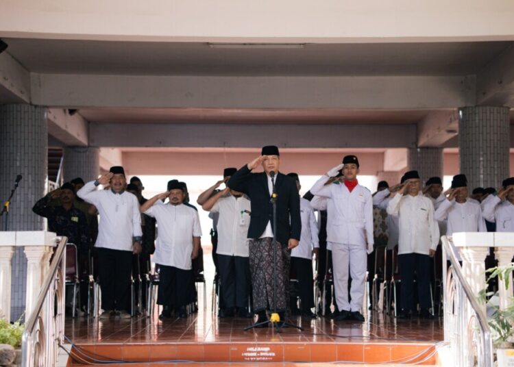 Momen Upacara HSN di Ponpes Wali Barokah Kota Kediri, Berikut Pesan untuk Santri