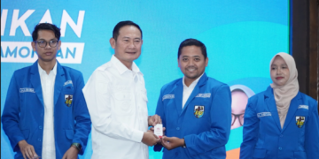 Tingkatkan Pembangunan Daerah, Pemuda LDII Berkolaborasi dengan KNPI Lamongan