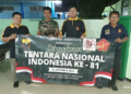 Sambut HUT ke-81 TNI, Senkom Kramatwatu Silaturahim ke Koramil 0602-06