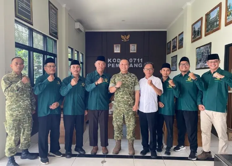 DPD LDII Pemalang Silaturahim ke Kodim Perkuat Stabilitas Wilayah