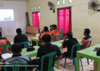 Senkom Mukomuko Ikuti Webinar PBSAR, Perkuat Kesiapsiagaan Bencana