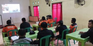 Senkom Mukomuko Ikuti Webinar PBSAR, Perkuat Kesiapsiagaan Bencana
