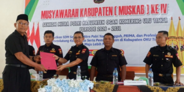 Perkuat Konsolidasi Internal, Senkom Mitra Polri OKU Timur Gelar Muswil