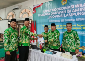 LDII Tulang Bawang Barat Ikuti Rakorwil Triwulan III Lampung