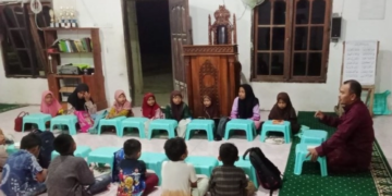 Ketua PC LDII Betara Kunjungi Pengajian Usia Dasar, Dorong Semangat Belajar