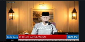 LDII Sarolangun Gelar Pengajian Hibrid, Tekankan Syukur dan Sedekah
