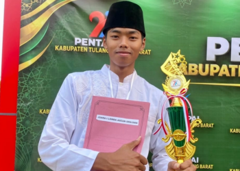 Siswa SMA As-Salam Raih Juara 1 Lomba Adzan PENTAS PAI Tulang Bawang Barat