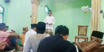 Salat Jumat di Masjid Hidayatul Ula, Khatib Ajak Jamaah Disiplin Salat Lima Waktu