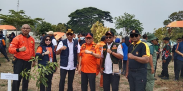 Senkom Mitra Polri Bersama Pemprov Banten dan BPBD Gelar Mitigasi Vegetasi