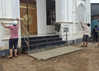 Warga LDII Nuha Kerja Bakti Dukung Gerakan Bersih Masjid Kemenag