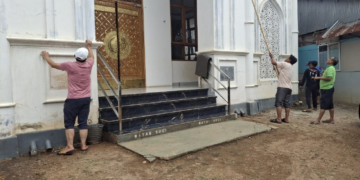 Warga LDII Nuha Kerja Bakti Dukung Gerakan Bersih Masjid Kemenag