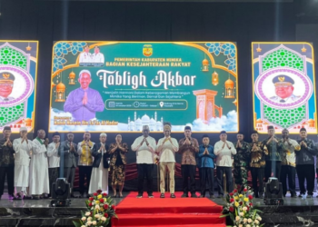 LDII Mimika bersama DKM Mifathul Huda dan DKM Ainil Yaqin Hadiri Tabligh Akbar