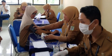 SMP Tri Sukses Jambi Gelar Cek Kesehatan Gratis Bersama Puskesmas