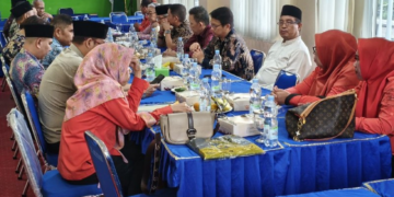 LDII Palembang Silaturahim dengan FKUB dan Kesbangpol, Perkuat Moderasi Beragama