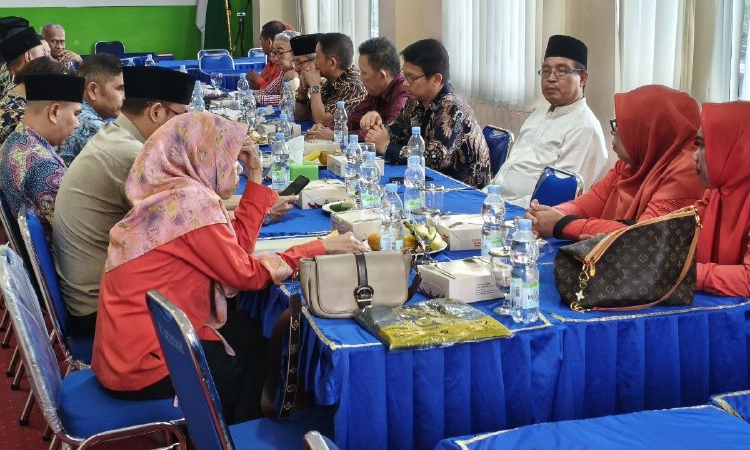 LDII Palembang Silaturahim dengan FKUB dan Kesbangpol, Perkuat Moderasi Beragama