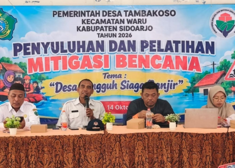 LDII Tambak Oso Dukung Kesiapsiagaan Warga Hadapi Banjir