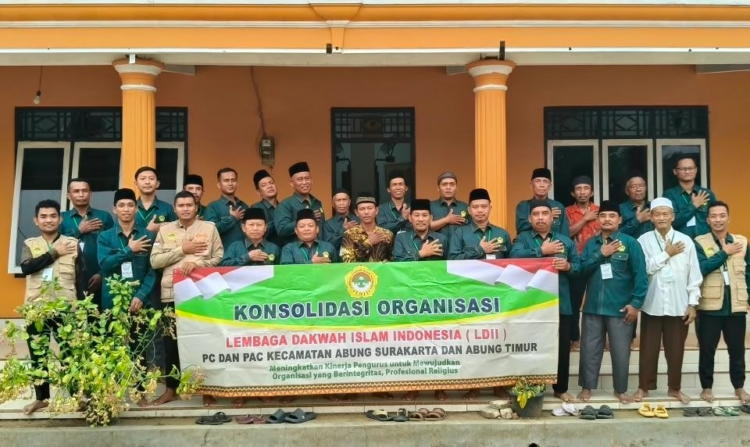 LDII Abung Surakarta dan Abung Timur Gelar Konsolidasi Gabungan