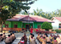 Tingkatkan Kesiapsiagaan Bencana, Senkom Sulbar Gelar Simulasi Kebakaran di SMAN 1 Tikke Raya